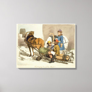 Impressão Em Tela Aletas que trazem peixes vivos introduzir no