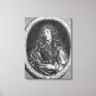Impressão Em Tela Alexander Browne, gravado por Pieter de Jode