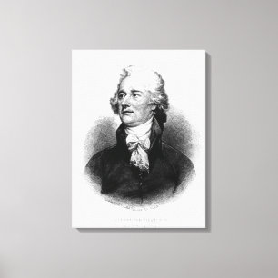 Impressão Em Tela Alexander Hamilton
