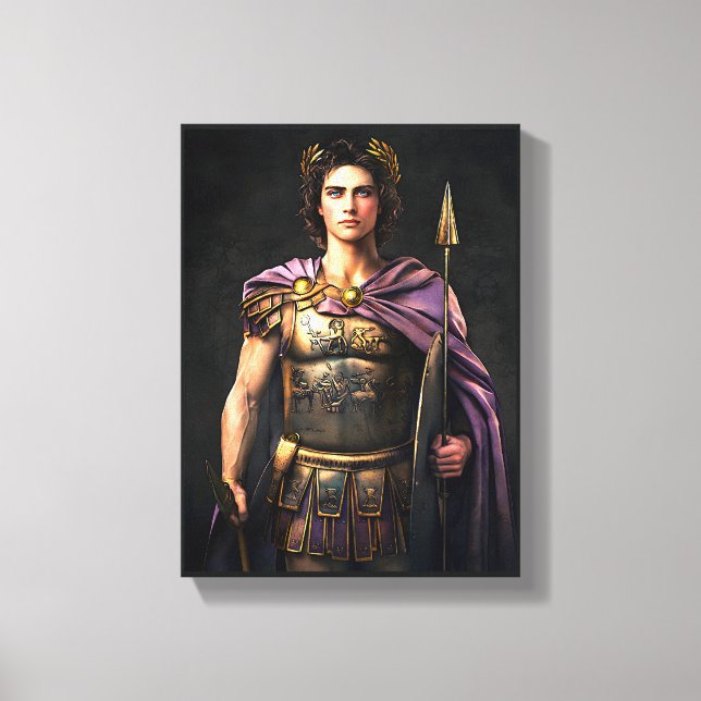 Impressão Em Tela "Alexandre o Excelente" - Conquistador dos Império (Frente)