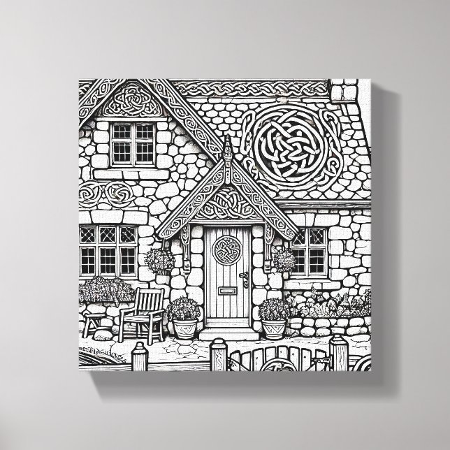 Impressão Em Tela Algodão em Slate #13 (Frente)