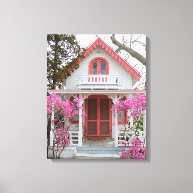 Impressão Em Tela Algodão primavera e Vitoriano - Vinha de Martha (Frente)