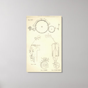 Impressão Em Tela Algodão que gira II