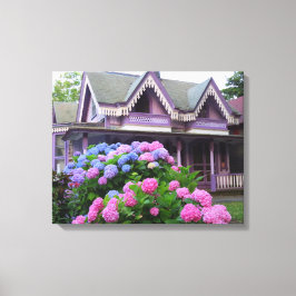 Impressão Em Tela Algodão vitoriano roxo - Vineyard de Martha