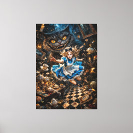 Impressão Em Tela Alice: Down the Hole