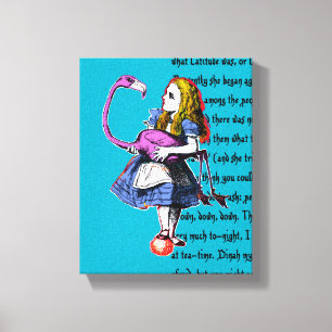 Impressão Em Tela Alice no País das Maravilhas