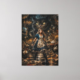 Impressão Em Tela Alice: The Mad Chase