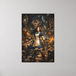 Impressão Em Tela Alice: Trapped in Wonder