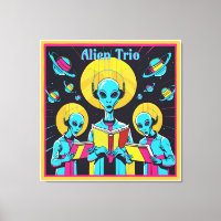 Alienígena Trio - Um Grupo De Três Cantores Aliení