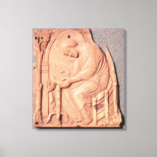 Impressão Em Tela Alivio de uma monge que estuda, do hotel de