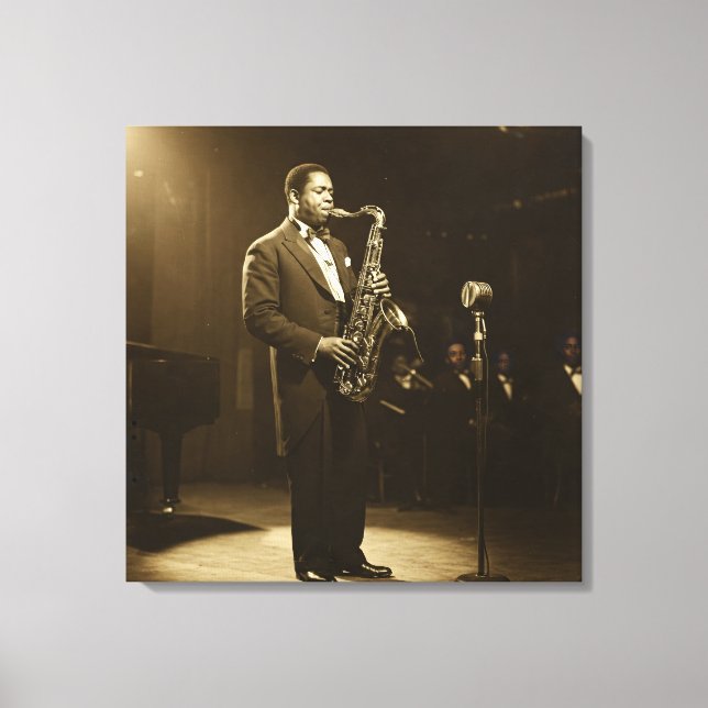 Impressão Em Tela  All That Jazz, by Natasha Us   (Frente)