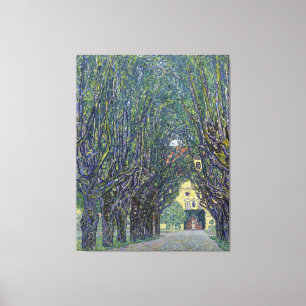Impressão Em Tela Allee de Gustav Klimt na pintura de Schloss Kammer