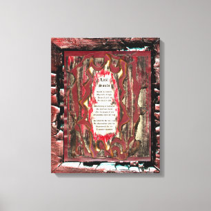 Impressão Em Tela Almas Perdidas