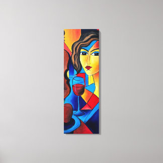 Impressão Em Tela Almoço com Cores