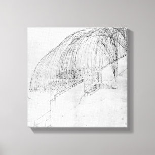 Impressão Em Tela Almofarizes que ateiam fogo a pedras sobre uma