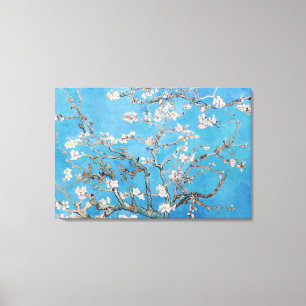 Impressão Em Tela Almond Blossoms Blue Vincent van Gogh Art Painting