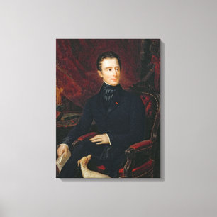 Impressão Em Tela Alphonse de Lamartine