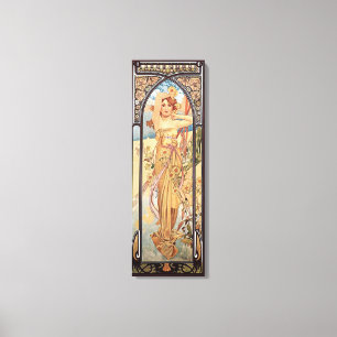 Impressão Em Tela Alphonse Mucha, Brilho do Dia