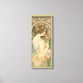 Impressão Em Tela Alphonse Mucha Primrose CC0640