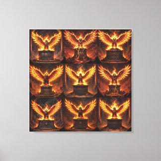 Impressão Em Tela Altar Pelásgico da Águia Flamejante IX