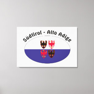 Impressão Em Tela Alto Adige - Alto Adige Itália - Italia linho