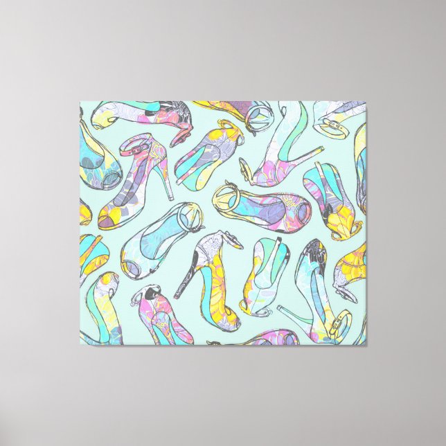 Impressão Em Tela Altos saltos (Frente)