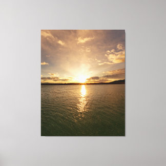 Impressão Em Tela Amanhecer no Lago Argentino na Patagônia