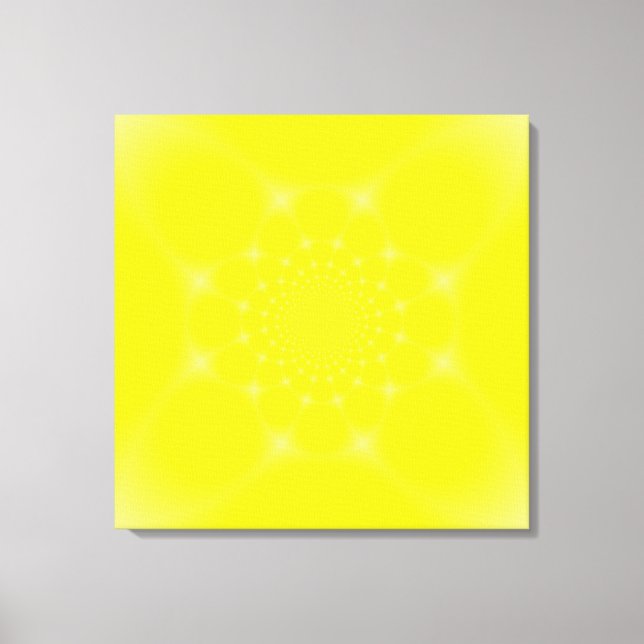 Impressão Em Tela Amarelo Espelhante (Frente)