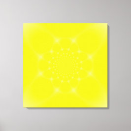 Impressão Em Tela Amarelo Estimulante