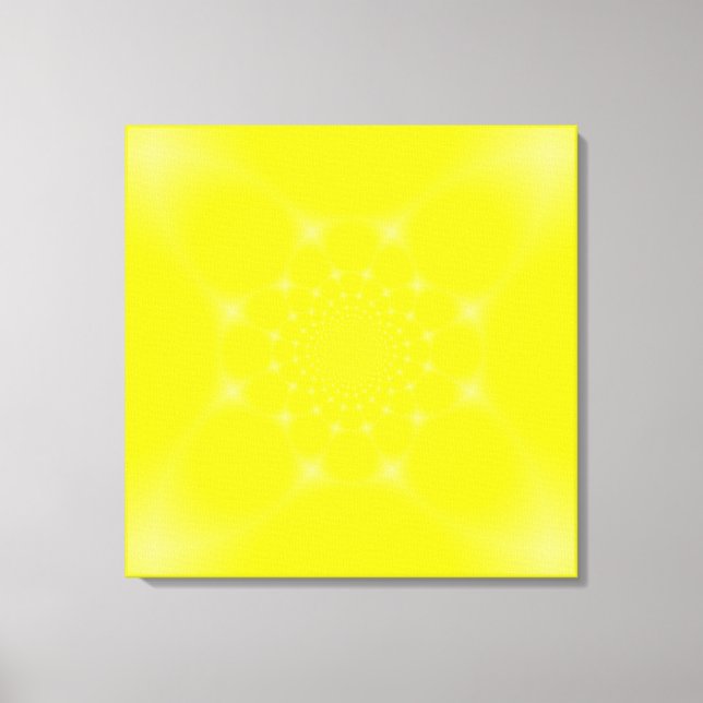 Impressão Em Tela Amarelo Estimulante (Frente)