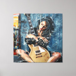 Impressão Em Tela Ame Minha Violão