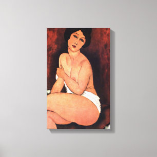 Impressão Em Tela Amedeo Modigliani Large Sedated Woman