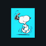 Impressão Em Tela Amendoins | Dança Feliz Snoopy<br><div class="desc">Snoopy é o amoroso bicho de estimação de Charlie Brown na tira cômica Peanuts de Charles M. Schulz. Veja este design de amendoins bonitinho com este cão amável.</div>