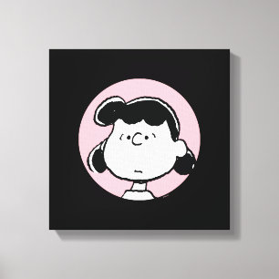 Impressão Em Tela Amendoins Rostos da Lucy