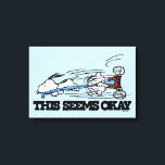 Impressão Em Tela Amendoins | Snoopy & Linus<br><div class="desc">Veja este design de amendoins divertido com Snoopy e Linus.</div>