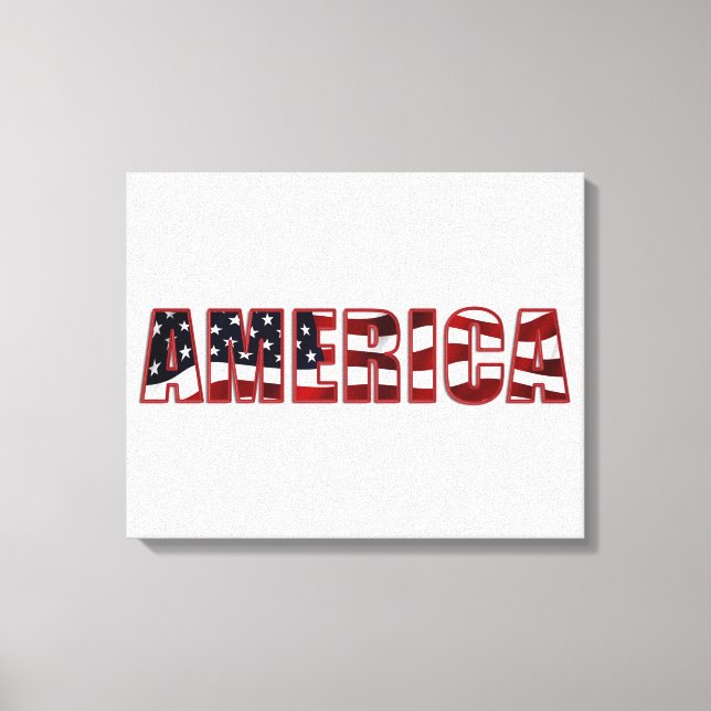 Impressão Em Tela América (Frente)