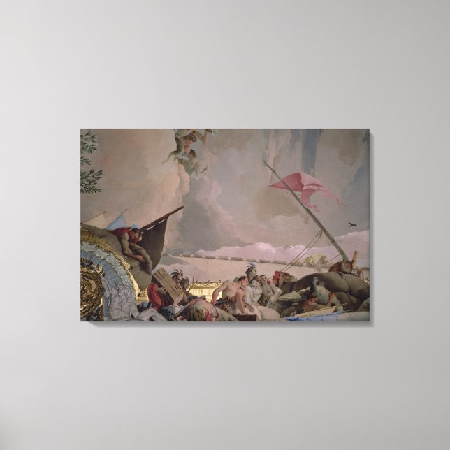 Impressão Em Tela América, detalhes da Glória da Espanha II (Frente)