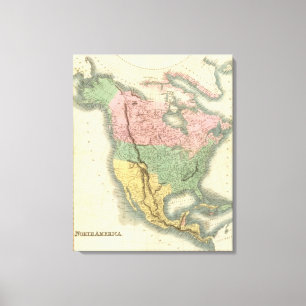 Impressão Em Tela America do Norte 25