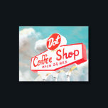 Impressão Em Tela American Roadside | Sinal de Compro de café<br><div class="desc">American Roadside | Assinante De Compro Do Café: Naomi McCavitt</div>