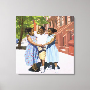 Impressão Em Tela Amigos 2001