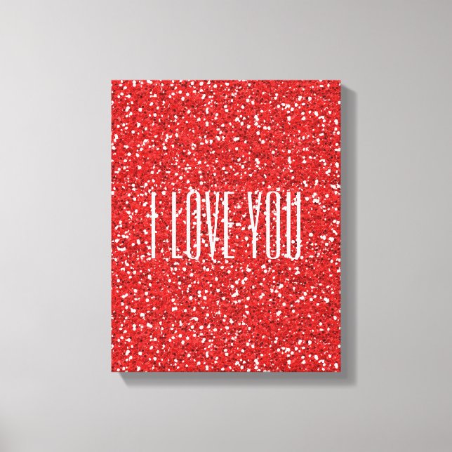 Impressão Em Tela Amo-Te Mal-Lado Ou O Teu Próprio Texto (Frente)