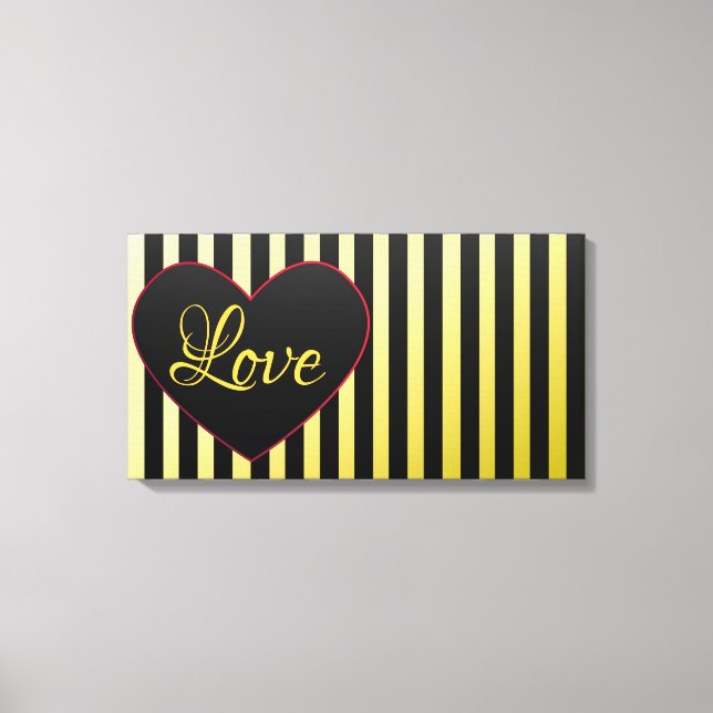 Impressão Em Tela Amor (Frente)