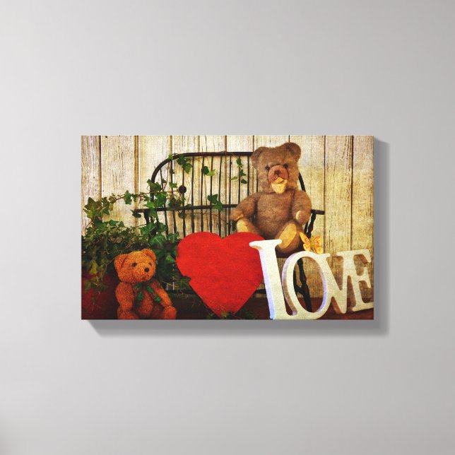 Impressão Em Tela Amor de Ted (Frente)