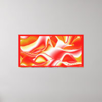 Amor e Abstrato 3D Rainbowart Dourado