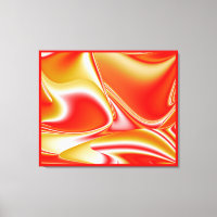 Amor e Abstrato 3D Rainbowart Dourado