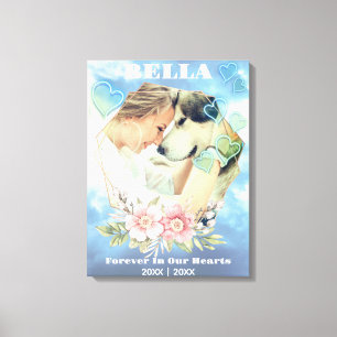 Impressão Em Tela amor eterno sempre em nossos corações