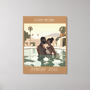 Impressão Em Tela AMOR MAIS DESIGN nº 1