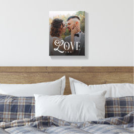 Impressão Em Tela Amor Moderno Casal de Fotos Personalizadas de Casa
