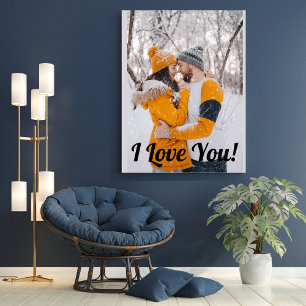 Impressão Em Tela Amor Moderno Casal Foto Elegante Roteiro