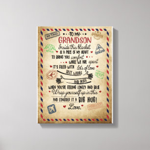 Impressão Em Tela Amor neto   Carta À Minha Avó